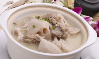 武汉藕汤的做法 武汉藕汤怎么做