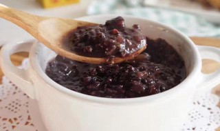 黑米山药家常做法 教你做黑米山药粥