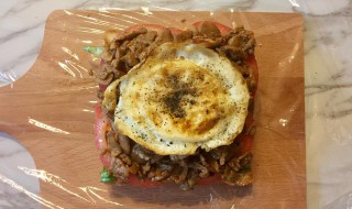 黑胡椒煎蛋做法图解 入门级的食物