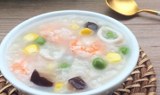 营养海鲜粥做法图解 煲煲精彩