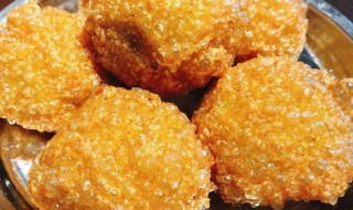 炸油糕的做法你会了吗 看这里