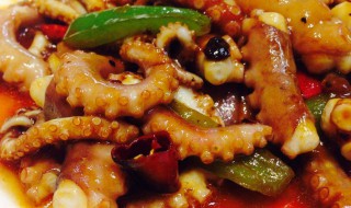 葱烧八带鱼做法图解 一道不可错过的美味
