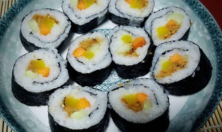 缤纷寿司做法图解 缤纷寿司的做法