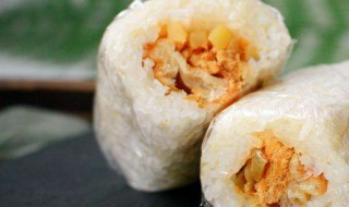 粢饭包油条做法图解 很快就做好了