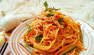 红油凉面做法图解 快来尝一尝