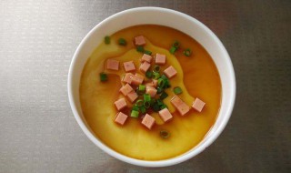 油蛋羹的做法 大家喜欢麻油味吗