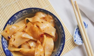 红薯淀粉凉皮的做法 口感非常劲道