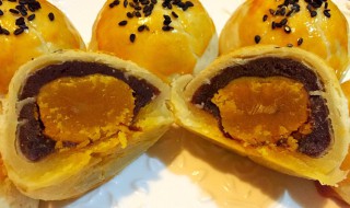 蛋黄蜜豆酥做法图解 口感很酥哦