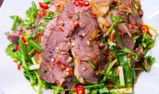 盐边牛肉的做法 原来是这样做的