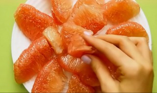 红柚子和白柚子的功效与作用 有什么功效与作用