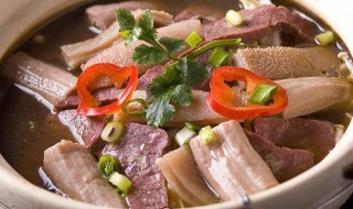 正宗福清杂烩汤做法 正宗福清麻辣牛杂汤