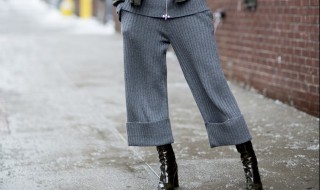 女生怎么穿阔腿裤 选择这3款鞋轻松显瘦