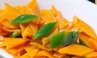 炒南瓜条如何做 怎样做炒南瓜条