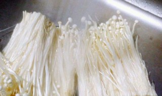 金针菇怎么洗才干净 金针菇怎么洗好