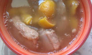 猪骨板栗汤 猪骨板栗汤怎么做