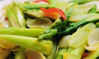 青椒芦笋怎么做 青椒芦笋如何做