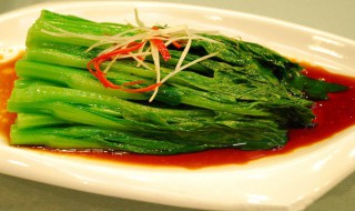 清炒菜心怎么做 清炒菜心做法