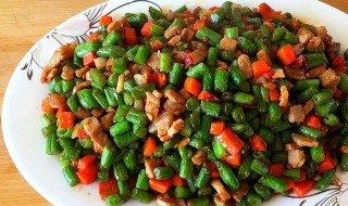 豇豆肉末怎么做 豇豆肉末的做法