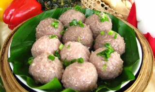肉丸子如何做的松软 松软肉丸子的做法介绍