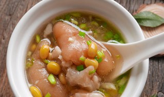 猪脚煲汤的步骤 猪脚煲汤的做法