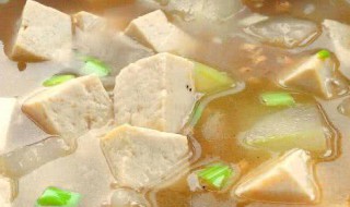 冬瓜豆腐怎么做好吃 做冬瓜烧豆腐的方法
