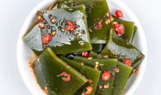 海带搭配什么菜炒好吃 炒海带的做法