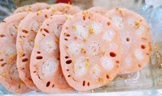 糯米莲藕怎么做好吃 糯米莲藕的做法