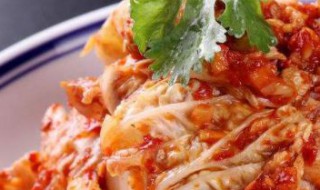 家庭自制辣白菜的做法 做辣白菜的步骤