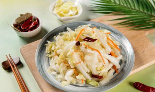 最简单的腌白菜做法 腌白菜最简单快手的方法