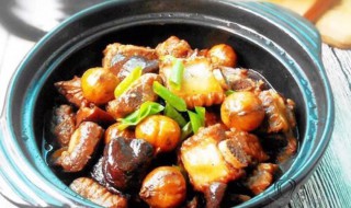 栗子煮排骨怎么做 栗子煮排骨的做法