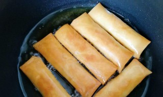 炸春卷怎么做的 炸春卷的做法