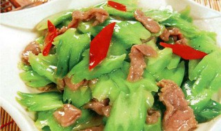 河蚌苦瓜怎么做 苦瓜炒河蚌的做法步骤