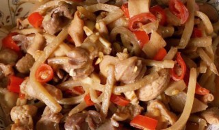 炒鸡杂碎怎么做 炒鸡杂碎的做法