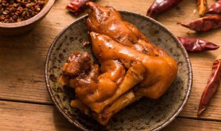 卤猪后腿怎么做 卤猪腿肉的做法