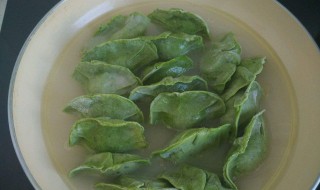 菠菜饺皮的制作方法 菠菜水饺皮的做法
