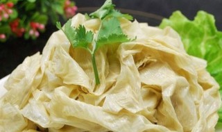 豆筋的腌制方法 豆筋怎么做好吃