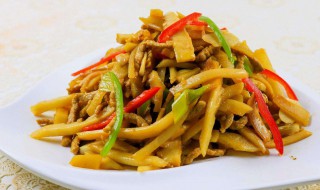 如何做肉丝炒笋 肉丝炒笋做法介绍