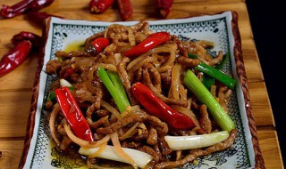 如何做酸辣肉丝 酸辣肉丝做法介绍