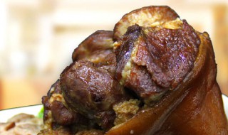 卤猪腿肉怎么做 卤猪腿肉的做法