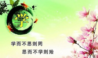 学而不思则罔的罔是什么意思 学而不思则罔的罔原文