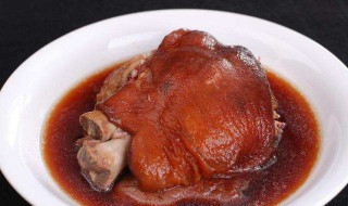 卤猪肘子方法 怎么卤猪肘