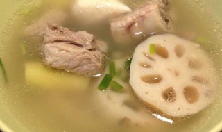 莲藕骨头汤放什么材料 莲藕汤是哪里的菜