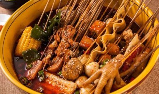 卤串串的做法及配料 卤串串的简单做法及配料