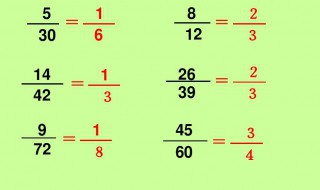 分数乘法交叉约分方法 分数乘法交叉约分方法详细