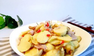 茨菰冬笋肉片 茨菰冬笋肉片的做法简单介绍