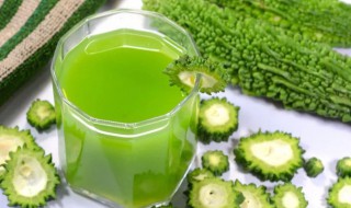 苦瓜茶的制作方法 苦瓜茶的制作方法是什么