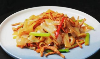 炒米皮的做法 如何做炒米皮