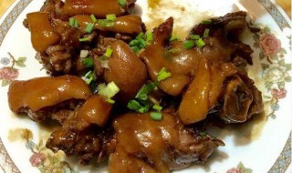 醋溜猪脚做法图解 舌尖上的家常菜