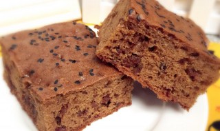 芝麻枣糕做法图解 非常养生的一道菜