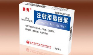 葛根素注射功效与作用 治疗冠心病的妙药